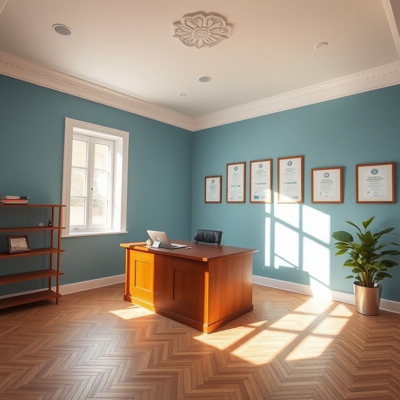 Minimalistický interiér kanceláře Kučera & Horák na Třídě Míru v Pardubicích